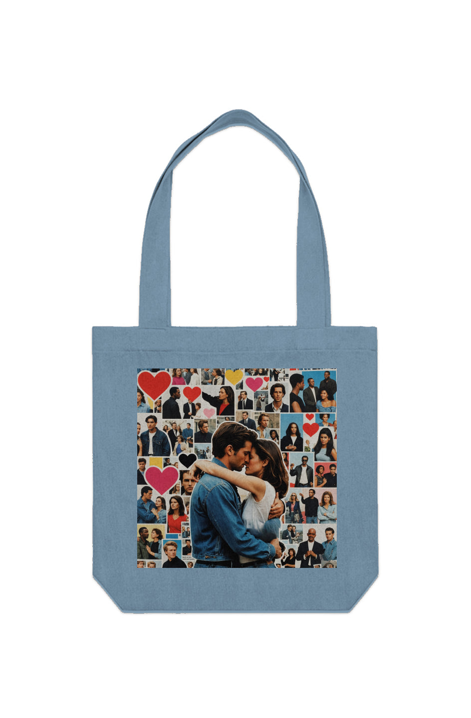 Denim Carrie Tote