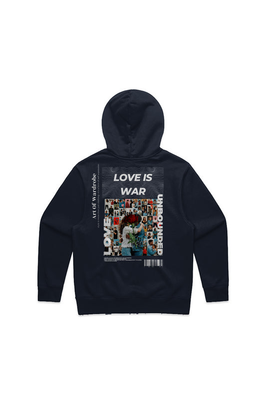 Love Is War MENS HEAVY HOOD