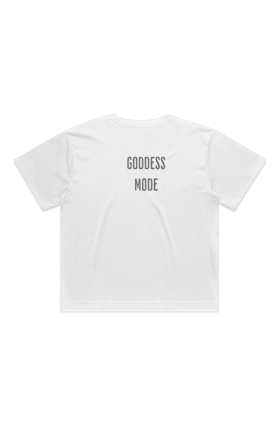 Wo's Goddess Mode Crop Tee