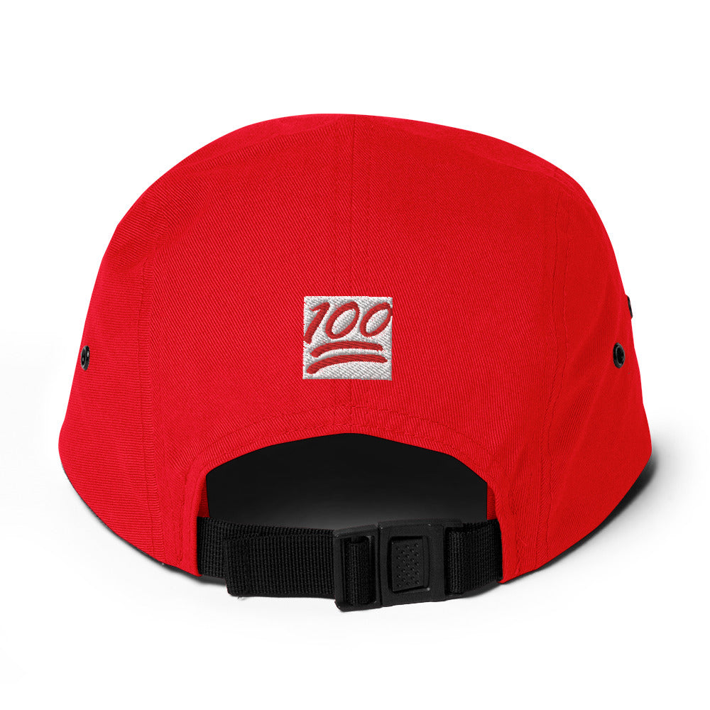 100 Five Panel Cap